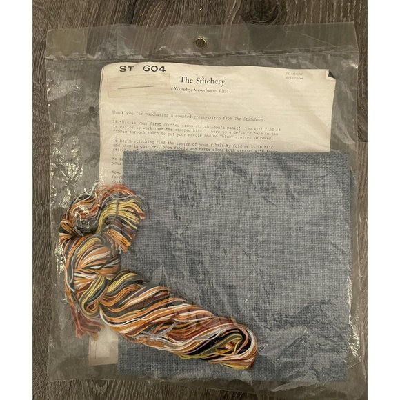 Kappie Counted Cross Stitch Tiger Picture Kit KCT01 New In Bag - Picture 4 of 9